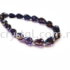 Crystal China, Teardrop 10mm, B60 Tanzanite AB Teardrop 10mm Beads