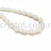 Crystal China, Teardrop 10mm, B24 White Opal Teardrop 10mm Beads