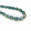Crystal China, Teardrop 10mm, B51 Blue Zircon AB Teardrop 10mm Beads