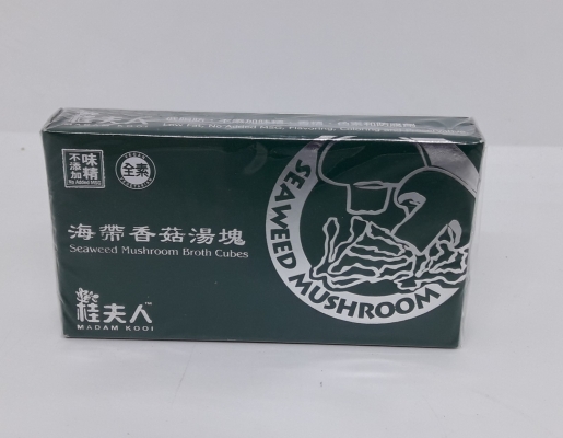 MK-SEAWEED MUSHROOM BROTH CUBES-11G*6