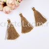 Tassel, Code 03#, Color 35#, 5.5cm,  Brown, 10pcs/pack Tassel  Jewelry Findings