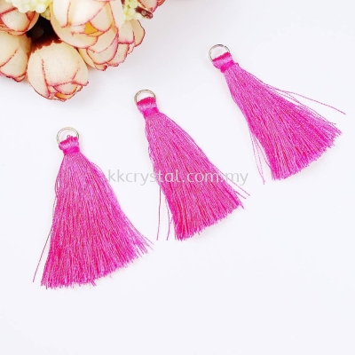 Tassel, Code 03#, Color 06#, 5.5cm, Rose, 10pcs/pack