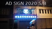 Stainless steel & Acrylic 3D Signboard LED (frontlit) Advertising Signboard Maker Stainless Steel 3D LED Signboard