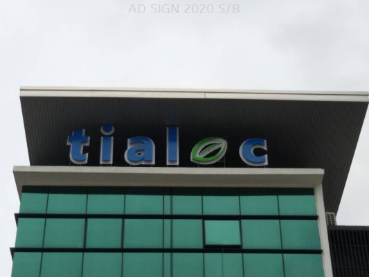 EG(metal) 3D LED backlit signboard @ TIALOC