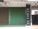 Paint Roller Shutter Design Work Signboard Maker Puchong Paint Drawing, Paint Art, Paint Roller Shutter