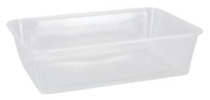 PP Rectangular Containers (650ml) Rectangular Containers Takaways Plastic Containers