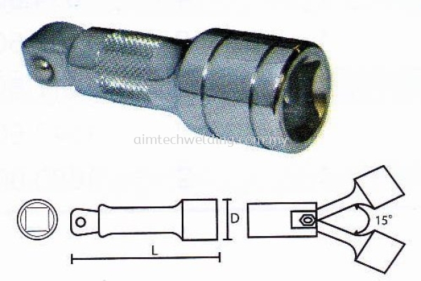 1/2" DR. WOBBLE EXTENSION BAR