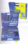 94PCS 1/4" DR.& 1/2" DR. MASTER COMBINATION SOCKET, BITS, S/DRIVER, COMBINATION WRENCH SET MECHANIC TOOLS NIETZ PRODUCT