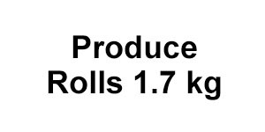 Produce Rolls 1.7kg