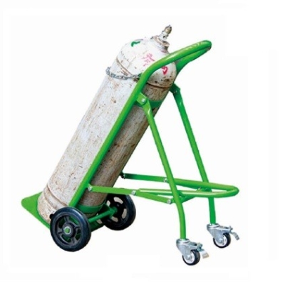 Fold-Down Cylinder Trolley