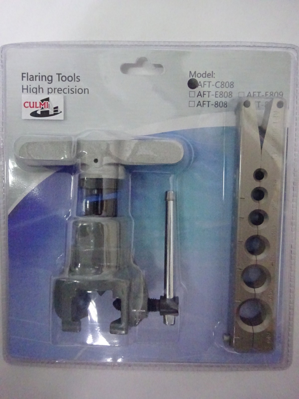 CULMI AFT-C808 Eccentric Cone Type Flaring Tools 45กใ (O.D. 1/4",5/16",3/8",1/2",5/8",3/4")