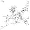 SWINGARM Ninja H2 2017 Parts Diagrams KAWASAKI PARTS