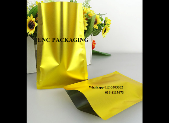 Gold foil bag (70mm x 100mm)