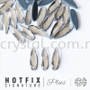 Signature PLUS, Special Shape, Code 829# Raindrop Flat Back, 3x10mm, Crystal, 144pcs/pkt Hotfix Signature PLUS - Special Shape Hotfix