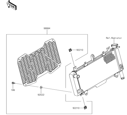 ACCESSORY(RADIATOR SCREEN)