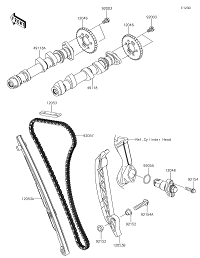 CAMSHAFT(S)/TENSIONER