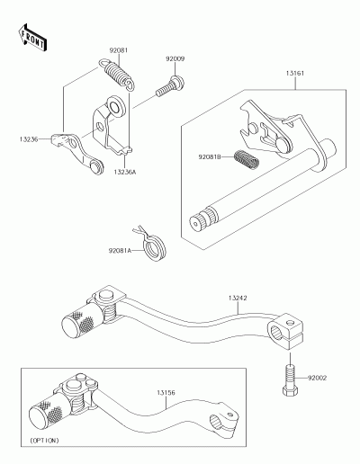 GEAR CHANGE MECHANISM