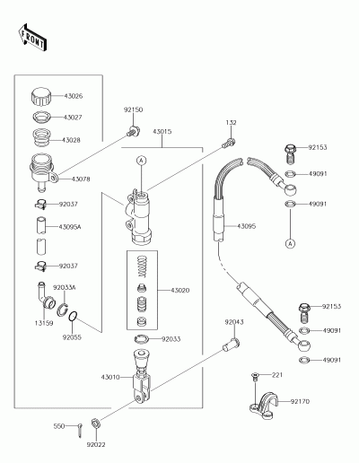 REAR MASTER CYLINDER