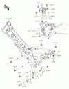 ENGINE MOUNT KLX110L 2017 Parts Diagrams KAWASAKI PARTS