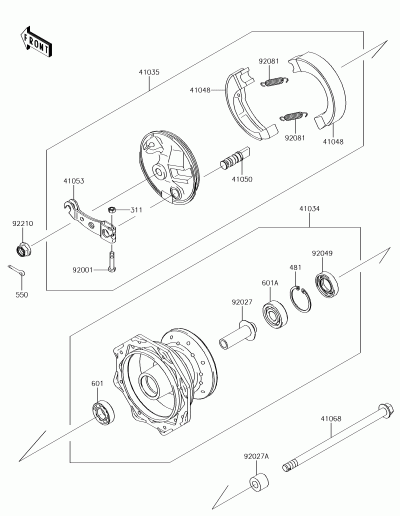  FRONT HUB