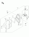 AIR CLEANER KLX110L 2017 Parts Diagrams KAWASAKI PARTS