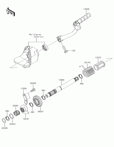 KICKSTARTER MECHANISM