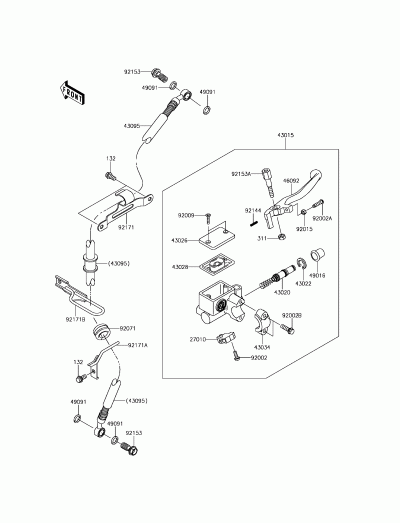 FRONT MASTER CYLINDER