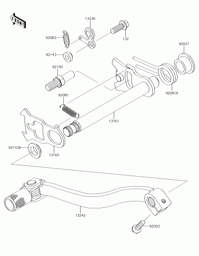 GEAR CHANGE MECHANISM