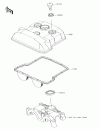 CYLINDER HEAD COVER KX450F 2017 Parts Diagrams KAWASAKI PARTS