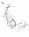 FRAME KX450F 2017 Parts Diagrams KAWASAKI PARTS