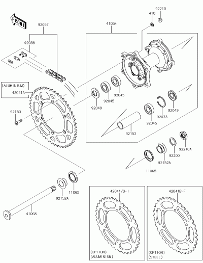 REAR HUB