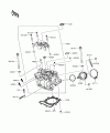 CYLINDER HEAD KX250F 2017 Parts Diagrams KAWASAKI PARTS