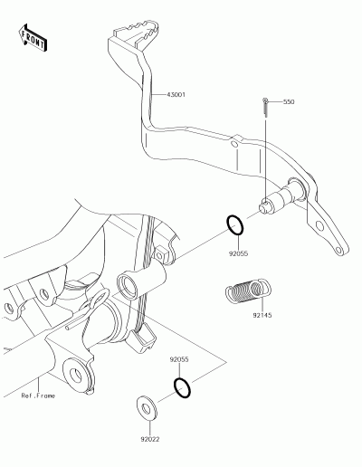 BRAKE PEDAL