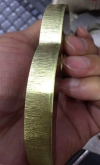 Railway Laser Cutting Parts Brass Plate Laser Cutting