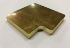 Construction Laser Cutting Parts Brass Plate Laser Cutting