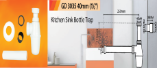 Kitchen Sink Bottle Trap Bottle Trap