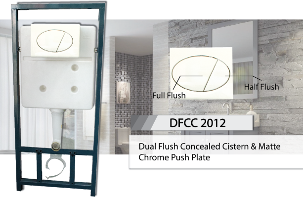 Dual Flush Concealed Cistern