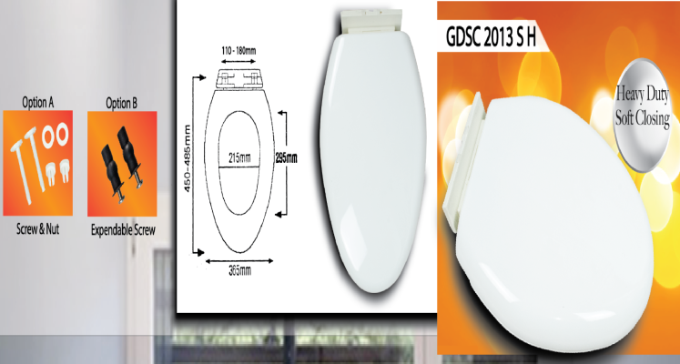 Heavy Duty Soft Closing GDSC 2013 SH