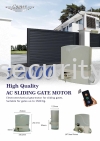 i-2000 AC SLIDING MOTOR COMEX Auto Gate System