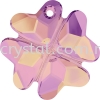 SW 6764 Clover Pendant, 28mm, Crystal Astral Pink (001 API), 1pcs/pack 6764 Clover Pendant Pendants  SW Crystal Collections 