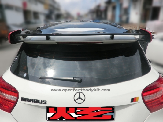 Mercedes A Class A Style Rear Spoiler 