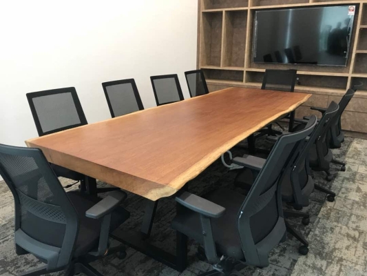 Timber Meeting Room Table "Merbau"