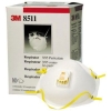 3M 8511 N95 Particulate Respirator Respirator and Mask Respiratory Protection 