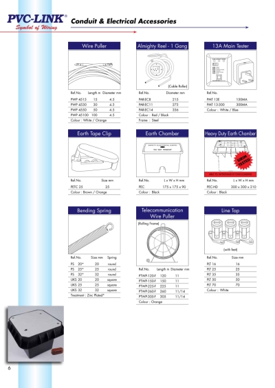 Pvc-Link Conduit & Electrical Accessories