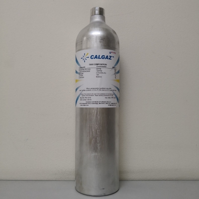 8AL 25PPM H2S / 100PPM CO / 2.5% CH4 / 18% O2 / N2 - 58 LITER