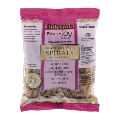 TY-SPIRALS-BROWN RICE PASTA-454G