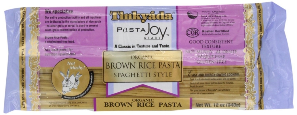 TY-SPAGHETTI-BROWN RICE PASTA-ORGANIC-340G