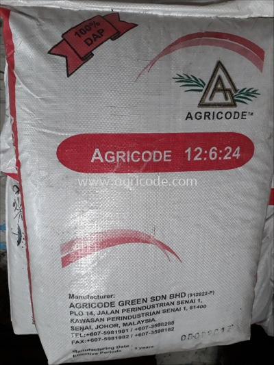 AGRICODE COMPUND FERTILIZER  NPK 12:6:24