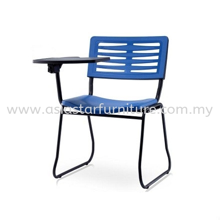 AEXIS-3 POLYPROPYLENE CHAIR C/W WRITING TABLET & SQUARE METAL BASE CHAIR  - folding/training chair - computer chair nexus bangsar south | folding/training chair - computer chair kl gateway | folding/training chair - computer chair pandan jaya