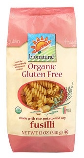 BIONATURAE-FUSILLI*GLUTEN FREE PASTA-ORG-340G